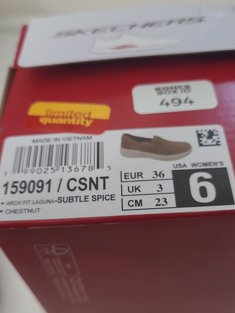 Skechers Arch Fit Suede Slip-On Loafers in Chestnut 159091 - Picture 6 of 9